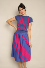 80s Purple Abstract Set