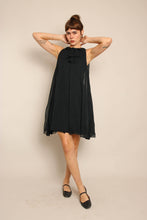 60s Chiffon Trapeze Dress