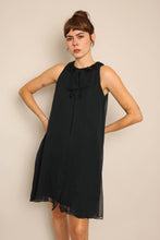60s Chiffon Trapeze Dress