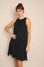 60s Chiffon Trapeze Dress