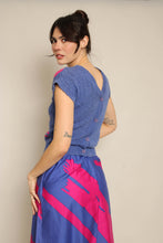 80s Purple Abstract Set