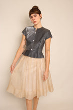 90s Lillie Rubin Gunmetal Shirt