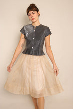 90s Lillie Rubin Gunmetal Shirt