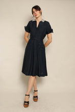 50s Nautical Navy Dress