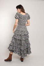 50s Floral Barn Dance Dress