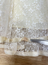 70s Off The Shoulder Lace Dress