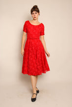 50s Lace Fit & Flare Dress