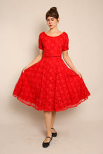 50s Lace Fit & Flare Dress