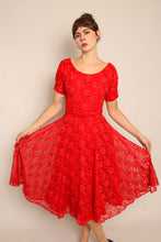 50s Lace Fit & Flare Dress