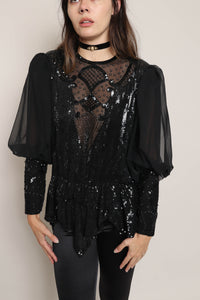 80s Glitzy Witch - Blouse