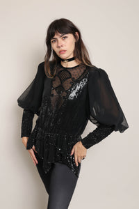 80s Glitzy Witch - Blouse