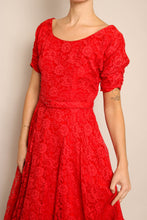 50s Lace Fit & Flare Dress