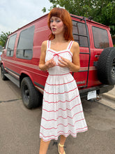 50s Red & White Polka Dot House Dress