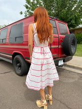 50s Red & White Polka Dot House Dress