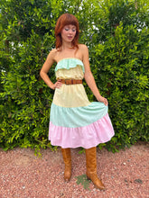 80s Wrangler Pastel Gauze Dress