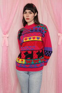 ❤️ 90s Scottie Dog Lover Sweater