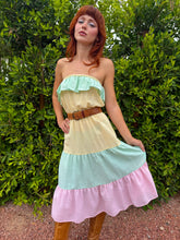 80s Wrangler Pastel Gauze Dress