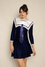 80s Jessica McClintock Velvet Dress