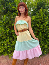 80s Wrangler Pastel Gauze Dress