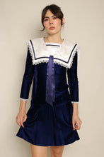 80s Jessica McClintock Velvet Dress