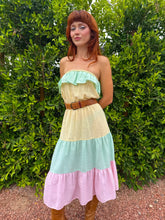 80s Wrangler Pastel Gauze Dress