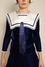 80s Jessica McClintock Velvet Dress