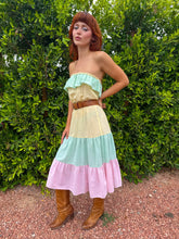 80s Wrangler Pastel Gauze Dress