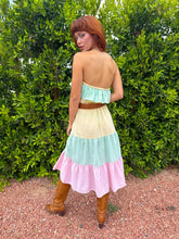 80s Wrangler Pastel Gauze Dress