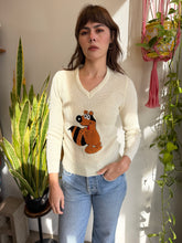 70s Raccoon Sweater