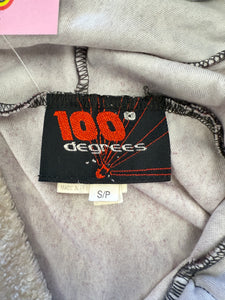 90s Hooded Velour Dress