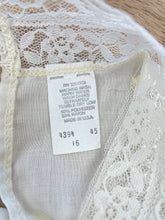 70s Victorian Lace Shirt