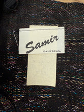 80s Ruched Lurex Dress