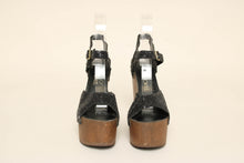70s Pam Did It For Cherokee Glitter Platform Shoes