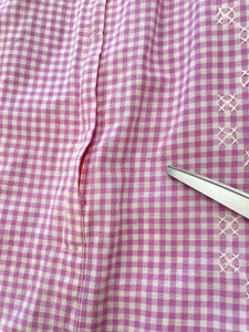 50s Gingham Cross Stitch Dress