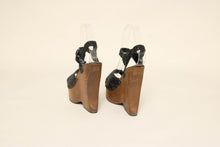 70s Pam Did It For Cherokee Glitter Platform Shoes