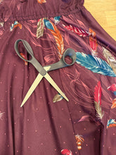 80s Sheer Botanical Dress
