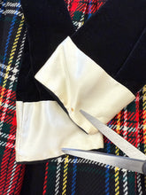 70s Plaid Mini Dress