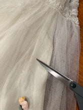 50s Tea Length Tulle Wedding Gown