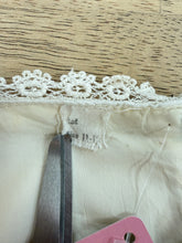 70s Eyelet Lace Maxi Dress