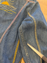 70s Maverick Embroidered Trucker Jacket
