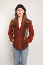 70s Suede Knit Jacket
