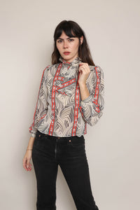 70s Deco Ascot Shirt