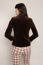 70s Brown Velvet Blazer