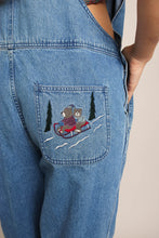 Y2K Teddy Bear Overalls