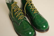 90s Dr. Martens Green Steel Toe Boots