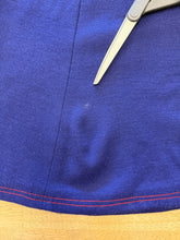 70s Contrast Stitch Knit Dress