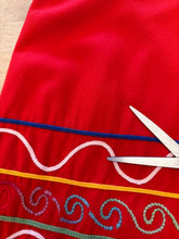 60s Rainbow Yarn Trim Dress
