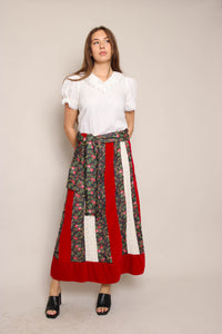 70s Chessa Davis Patchwork Skirt – Luxie Vintage