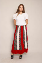 70s Chessa Davis Patchwork Skirt