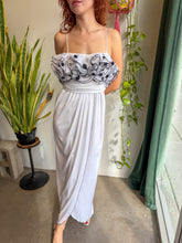 70s Fluttery Grecian Maxi Dress